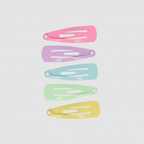 Barrettes clic-clac couleur...