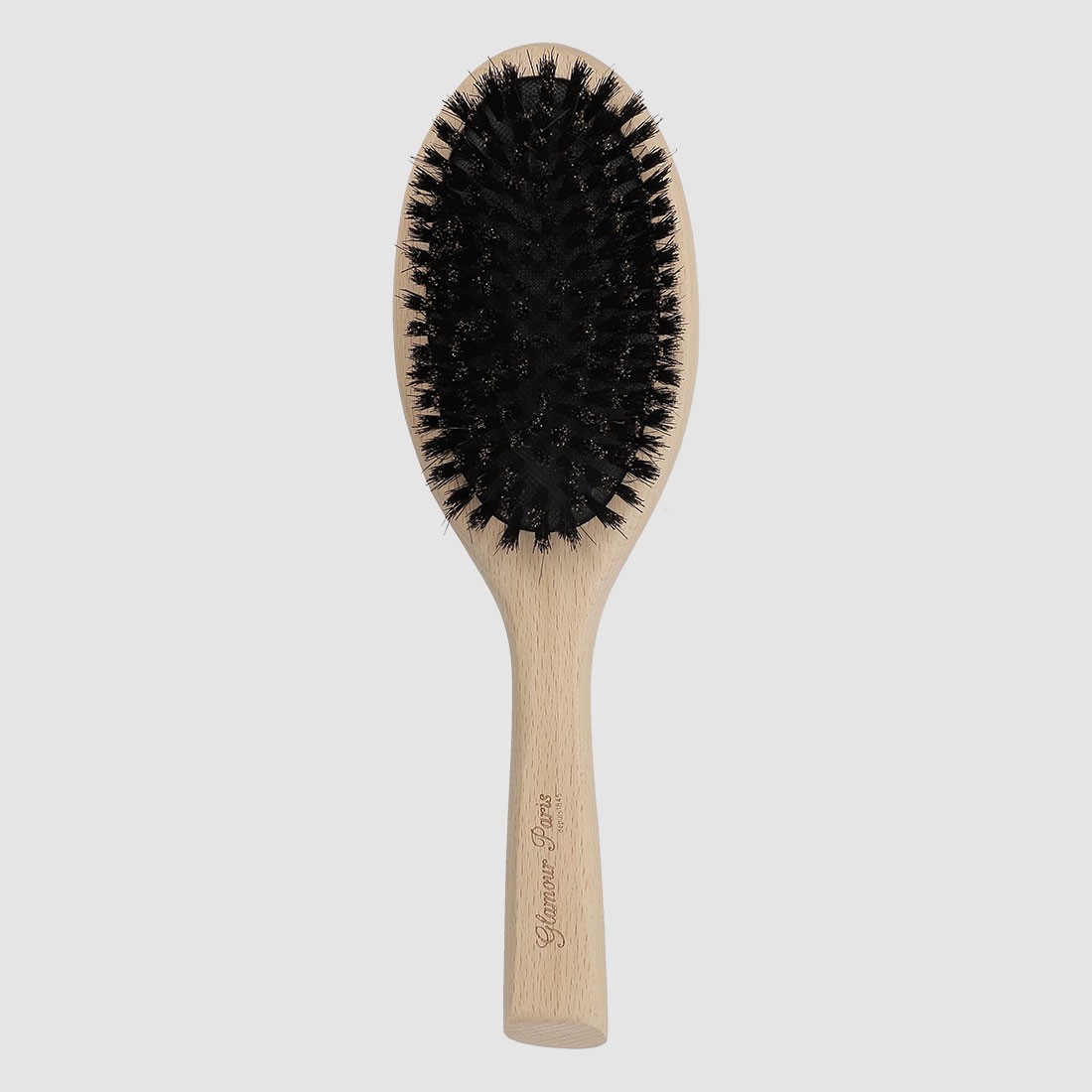 Brosse en bois de hêtre et poils de sanglier - ciseaux-de-coiffure