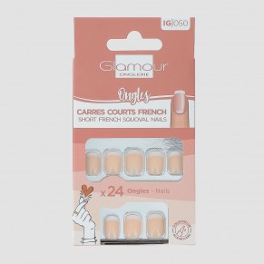 Faux ongles carrés courts... 2