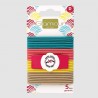 Elastiques fins couleur x28