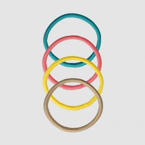 Elastiques épais couleur x14 2