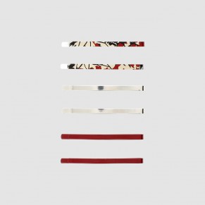 Barrettes plates X6 Winter...