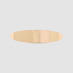 Barrette métal doré...