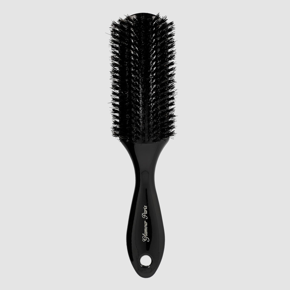 Brosse plate démêlage & brillance sanglier nylon