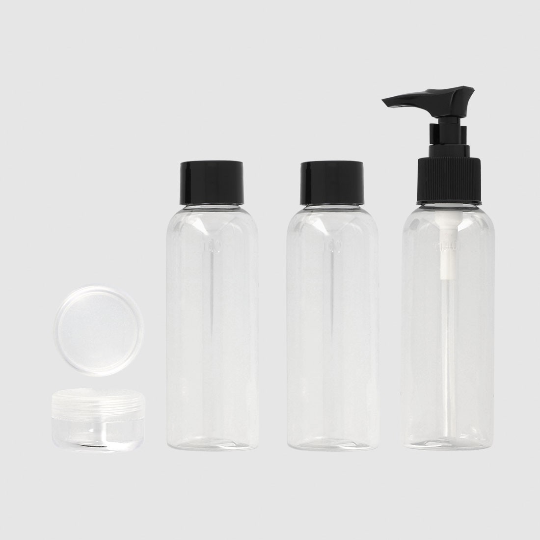 Kit de voyage avec flacon 100 ml