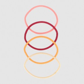 Elastiques fins couleur x28 2