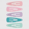 Barrettes clic-clac colorés enfant x10