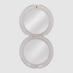 Miroir sac double face