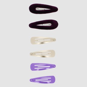 Lot de 6 barrettes clic...
