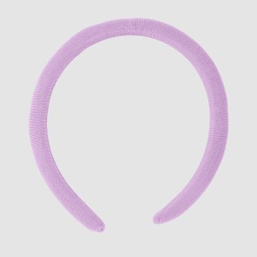 Serre-tête en tissu violet...