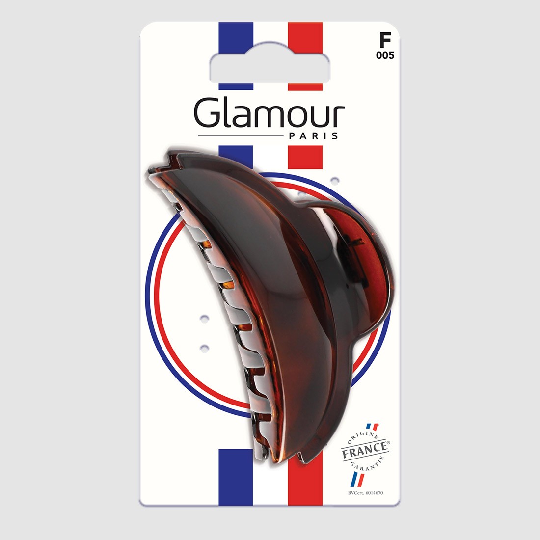 Grande pince à cheveux biais -...