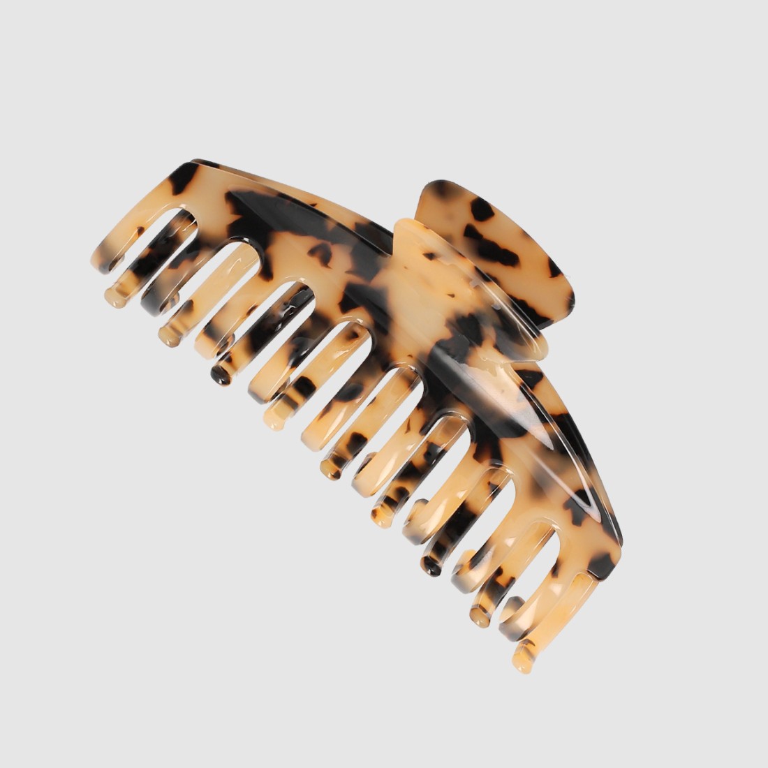 Grande pince à cheveux motif tacheté