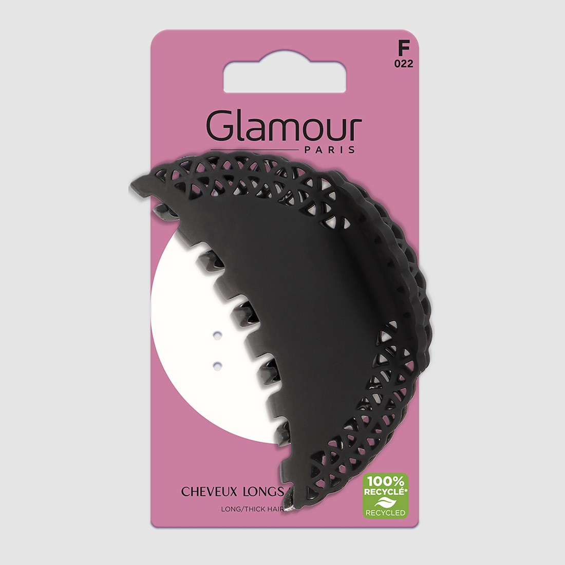 Grande pince à cheveux décor dentelle...