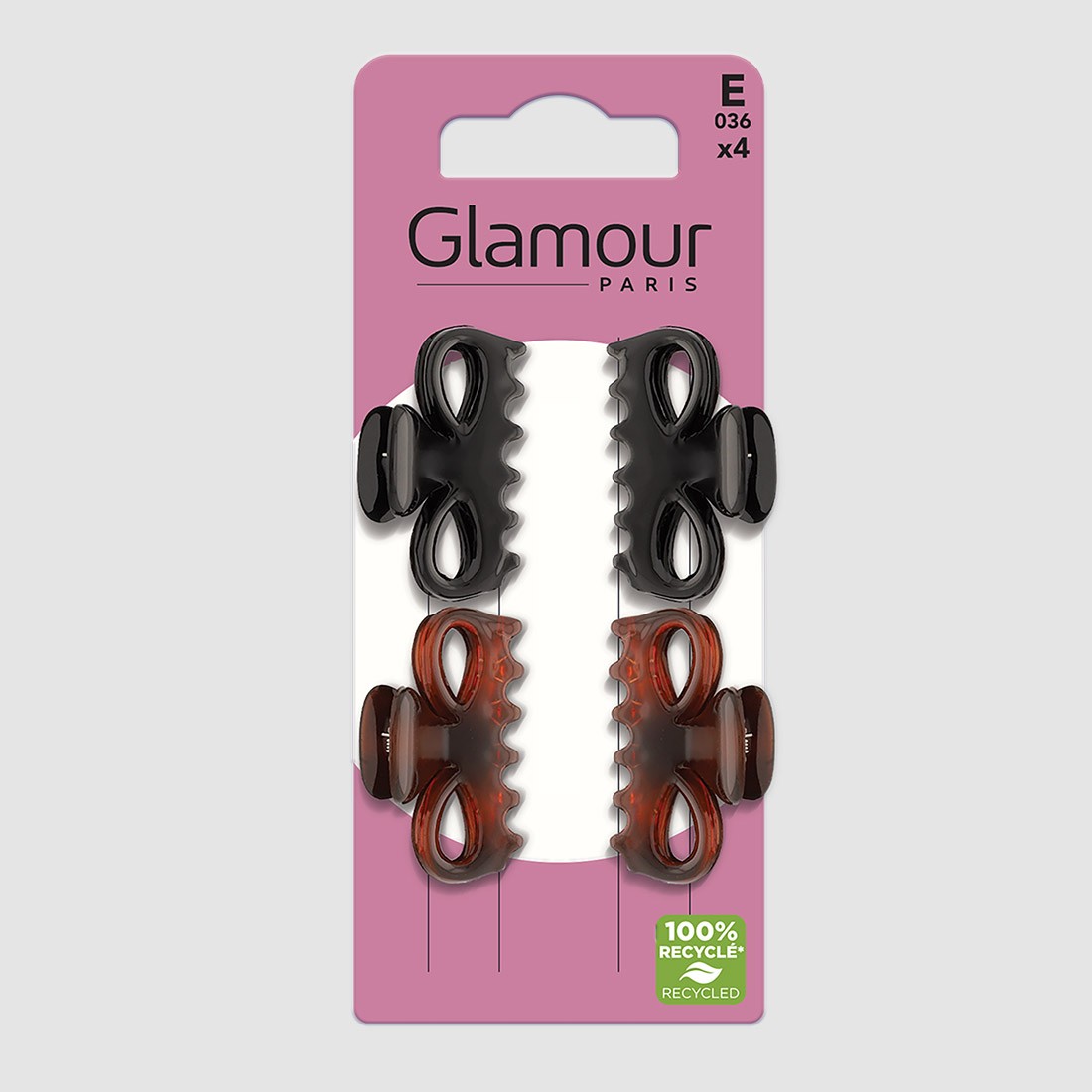 Petites pinces design noeuds x4 -...