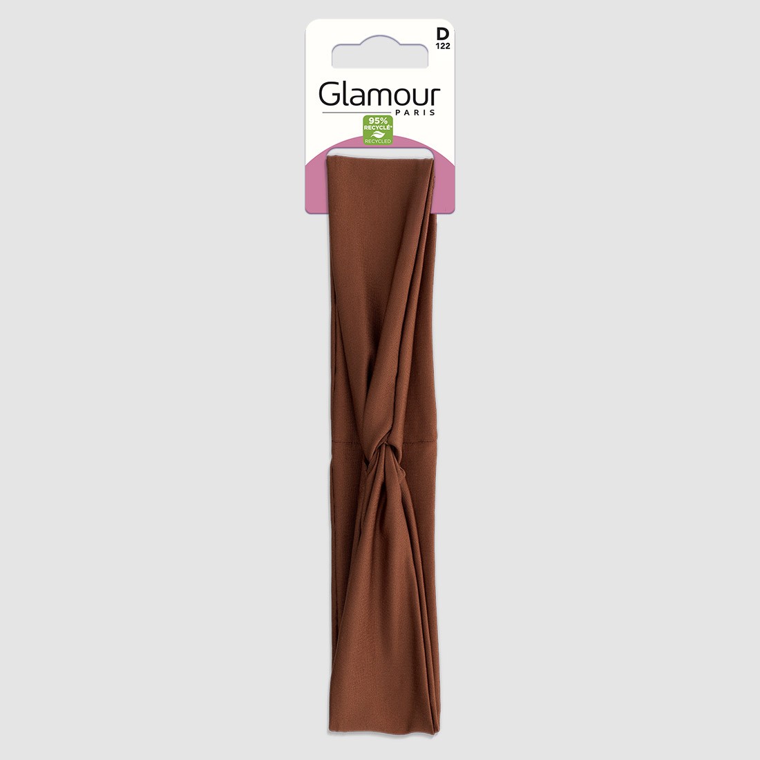 Bandeaux cheveux nœud croisé recyclé