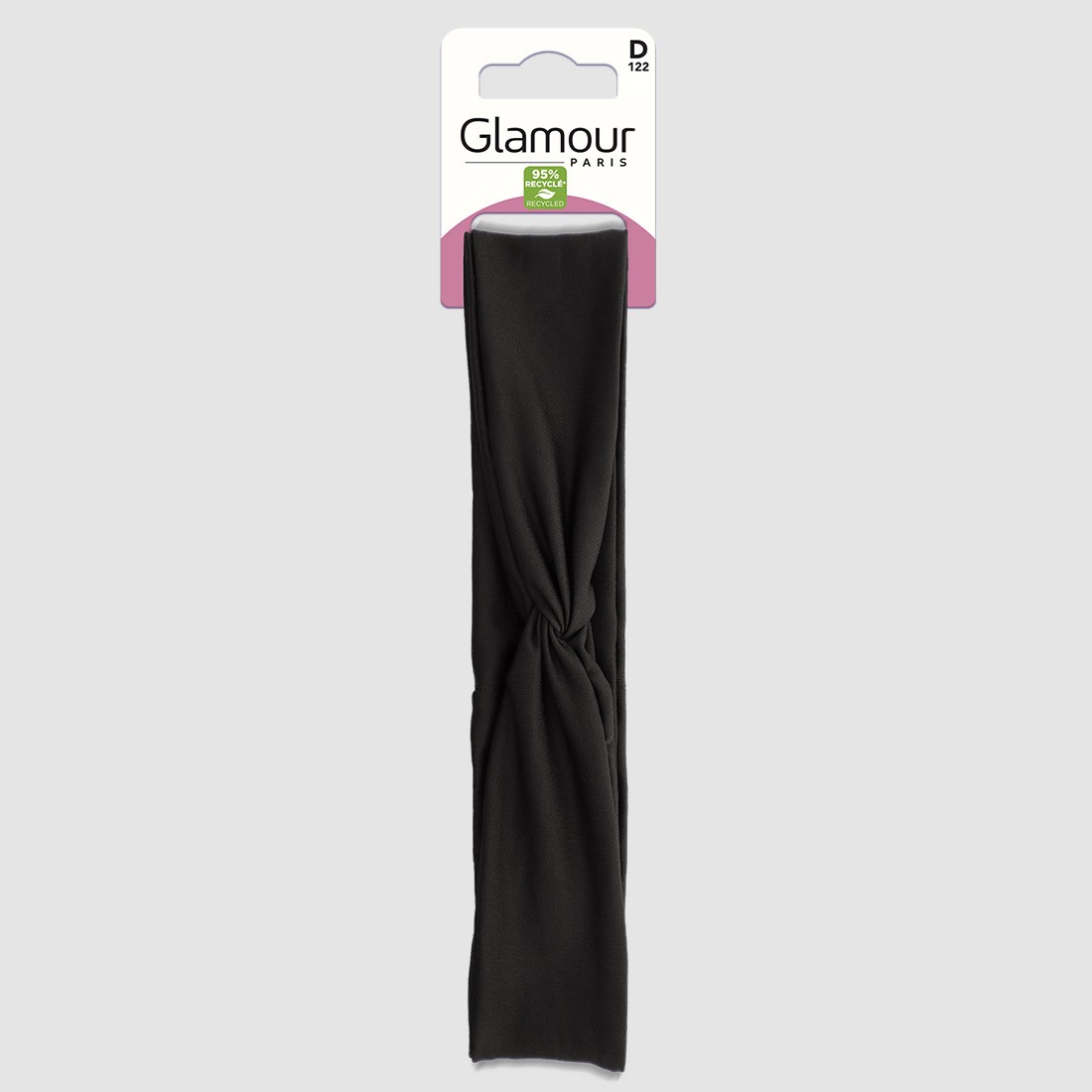 Bandeaux cheveux nœud croisé recyclé