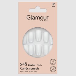 Faux ongles carrés naturels... 2