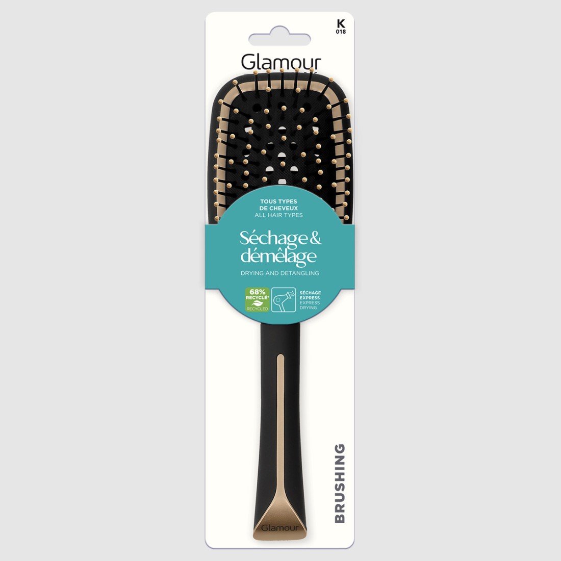 Brosse démêlage et séchage