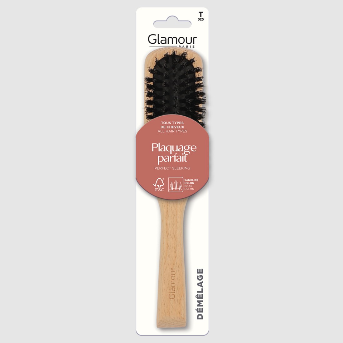 Brosse plaquage