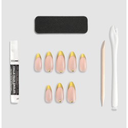 24 faux ongles amande...