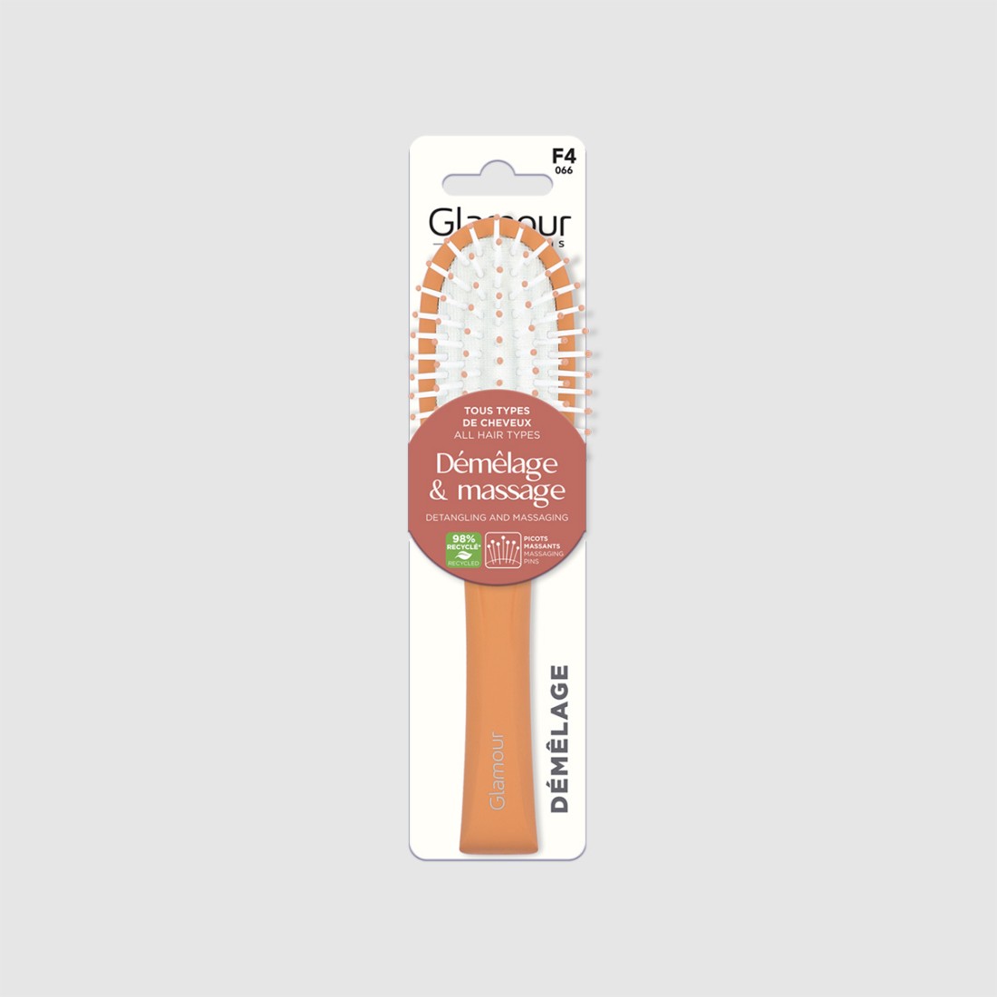 Brosse petit modèle ovale démêlage...
