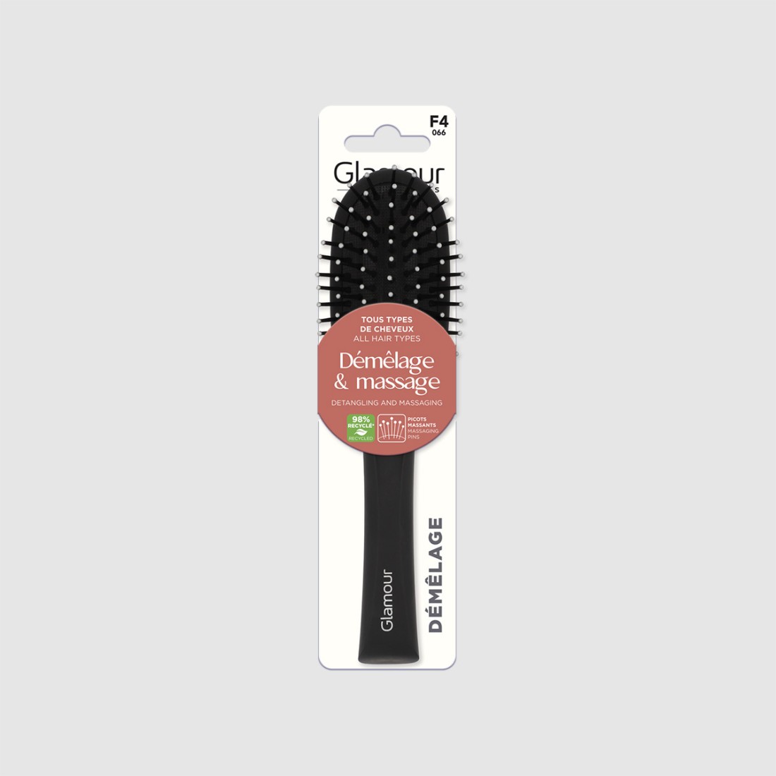 Brosse petit modèle ovale démêlage...