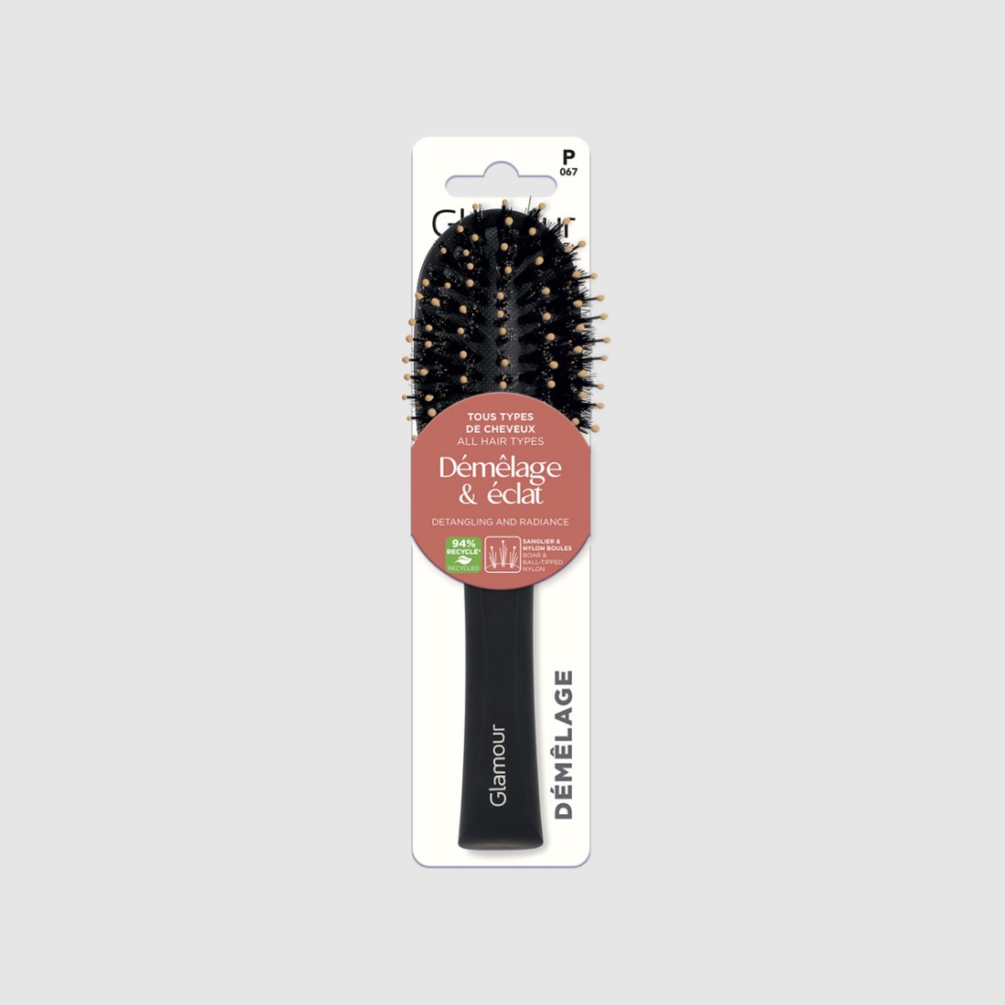 Petite brosse ovale démêlante...