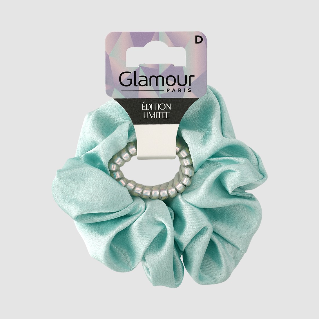 Chouchou grand modèle bleu effet...