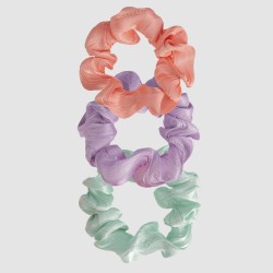 Lot de 3 chouchous effet...