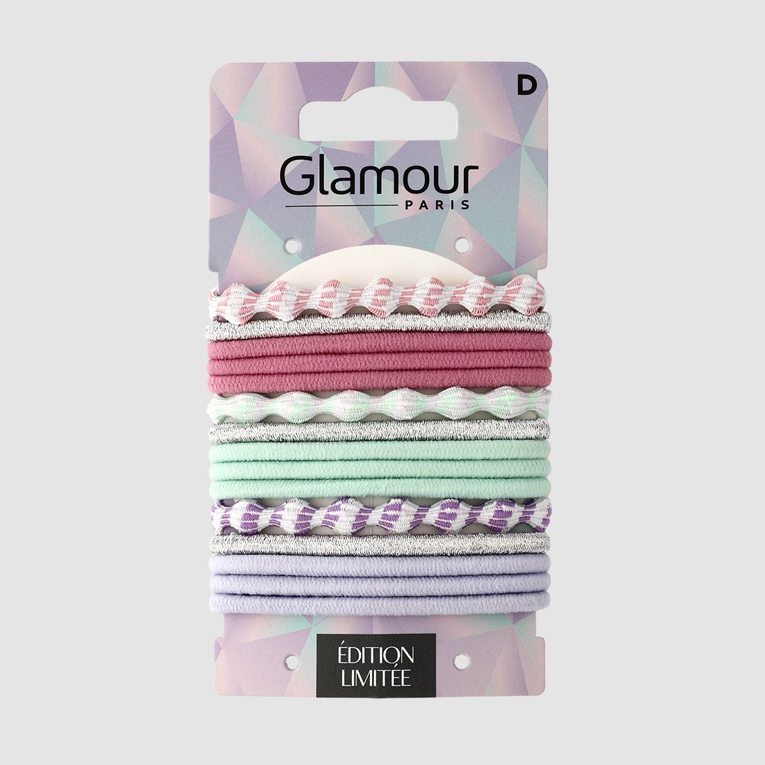 Lot de 15 élastiques colorés mixtes