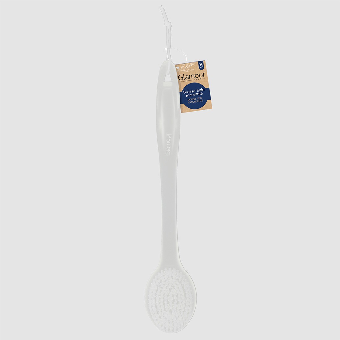 Brosse bain massante - double tête...