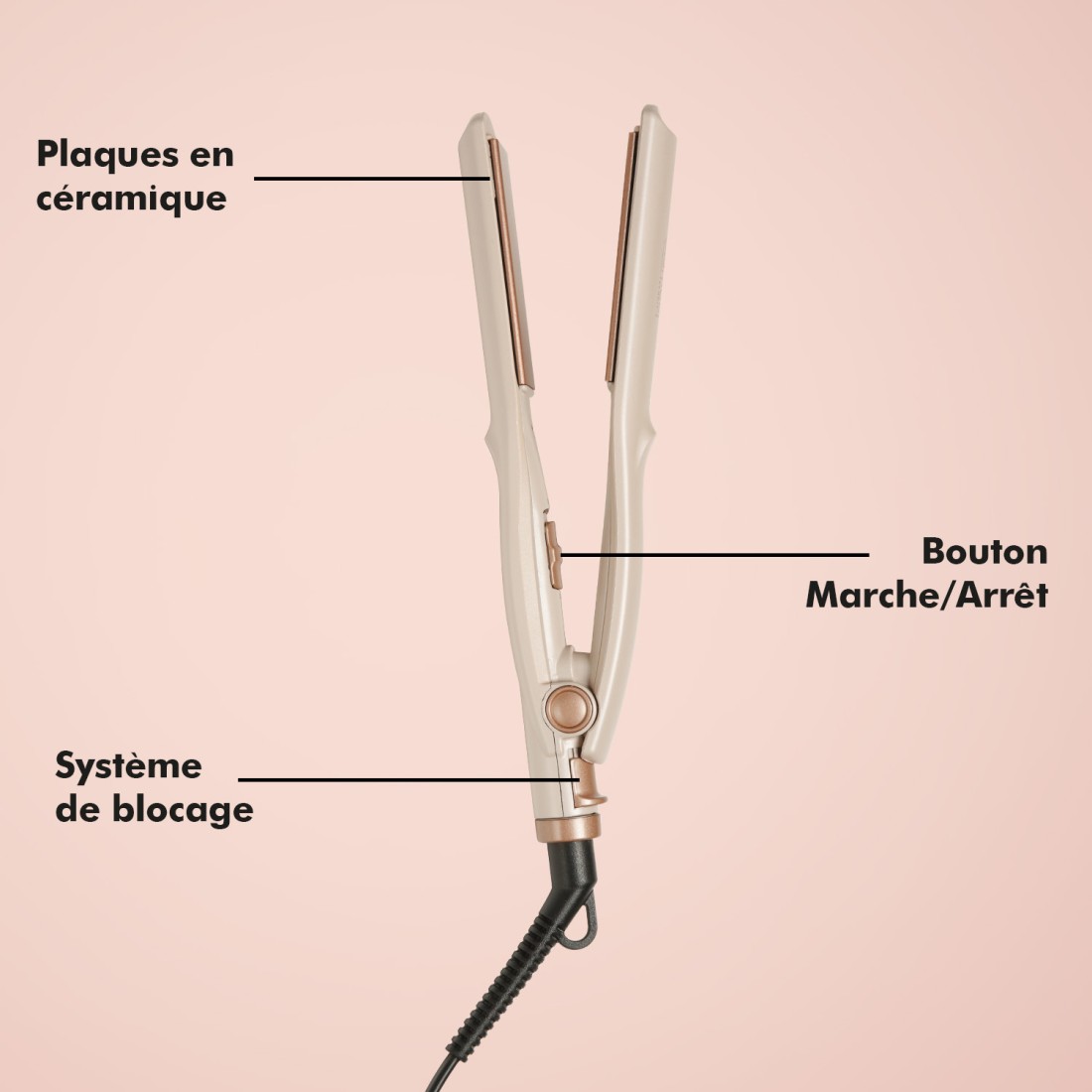 Fer à lisser de voyage