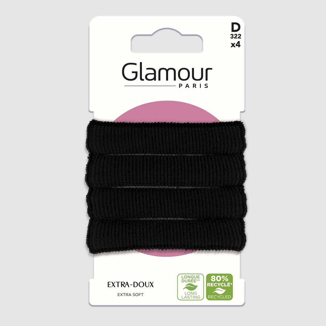 Elastiques cheveux mousse larges...