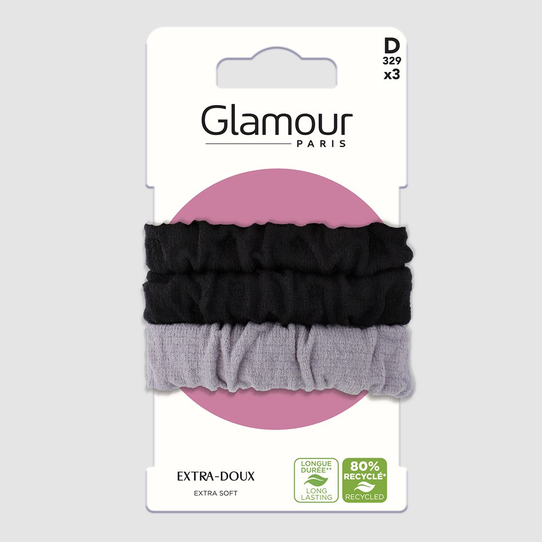 Elastiques cheveux mousse larges...