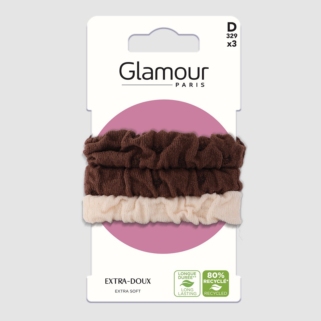 Elastiques cheveux mousse larges...