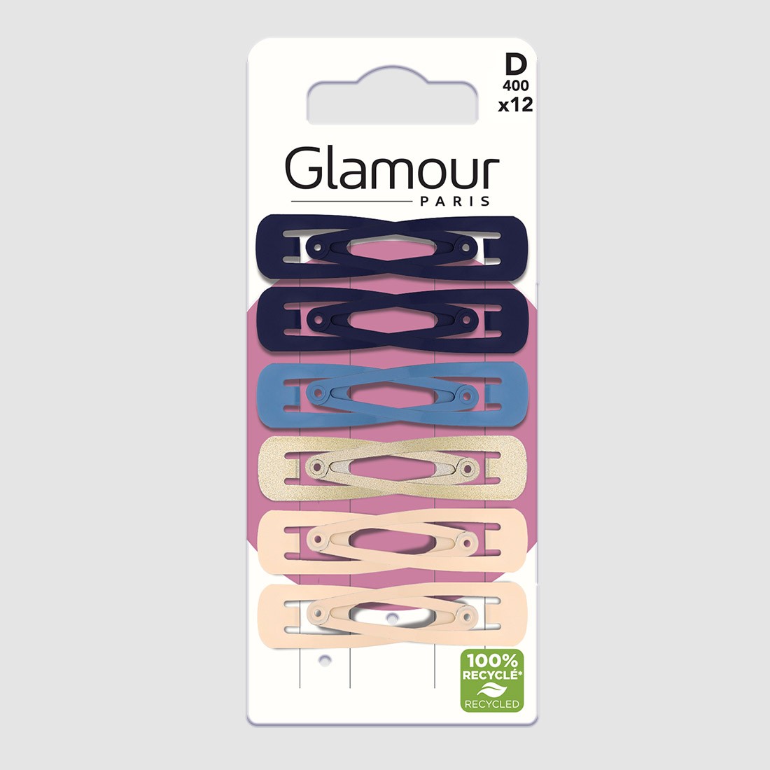 Barrettes cheveux clic clac moyen...