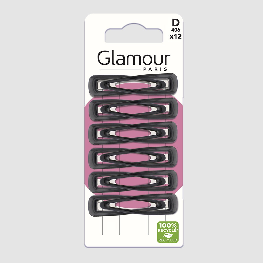 Barrettes cheveux clic-clac moyen...