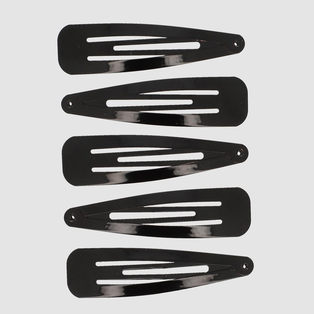 Barrettes cheveux clic-clac grand...