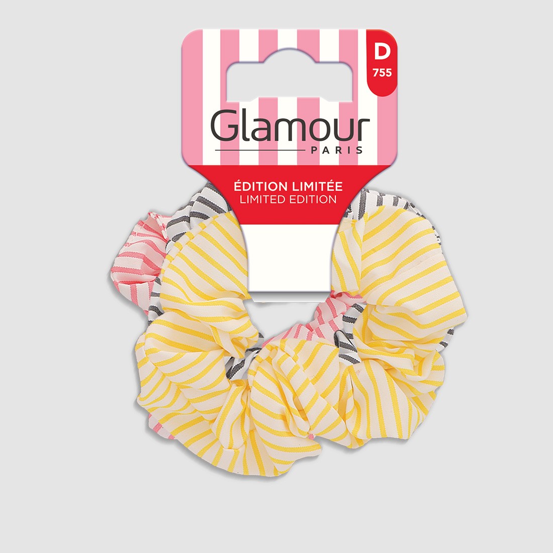 Chouchous cheveux fins rayés x3 Cool...