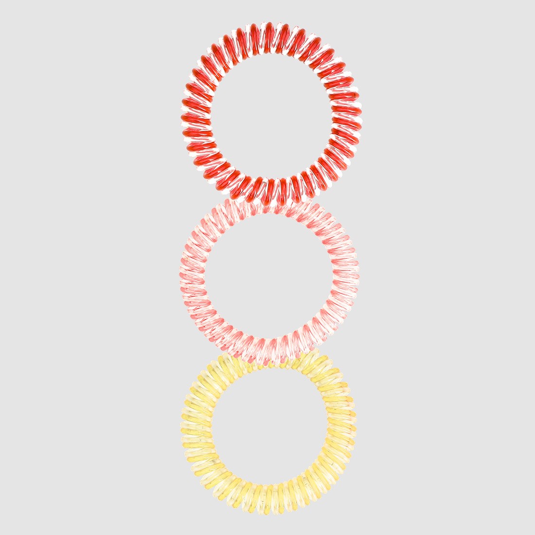 Elastiques cheveux double spirale...