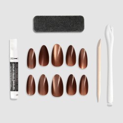 24 faux ongles stiletto -...