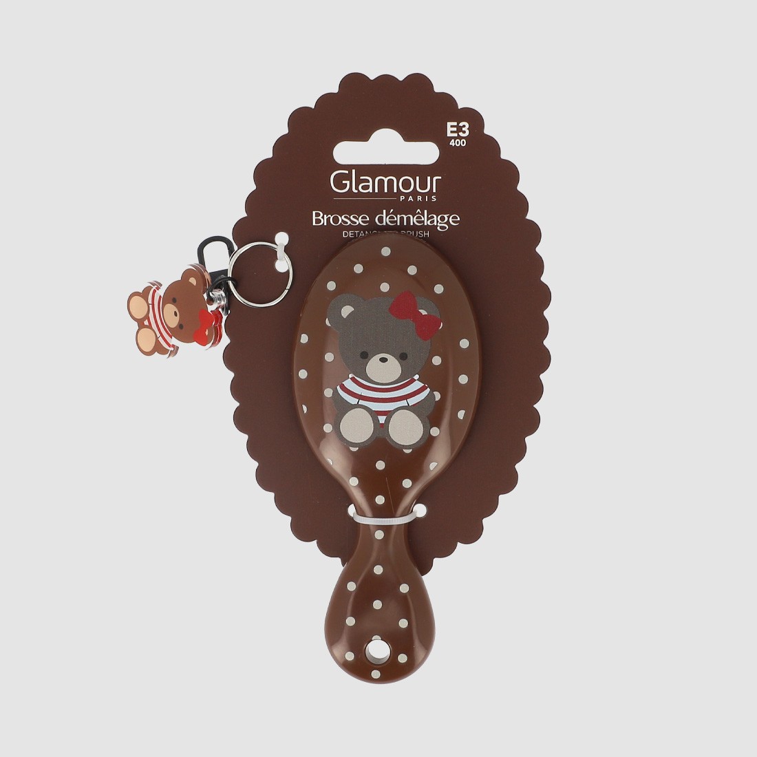 Brosse petit modèle avec charms -...