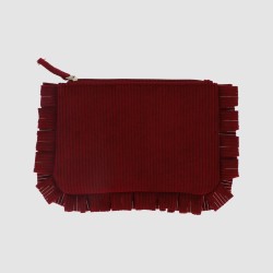 Trousse plate volants bordeaux